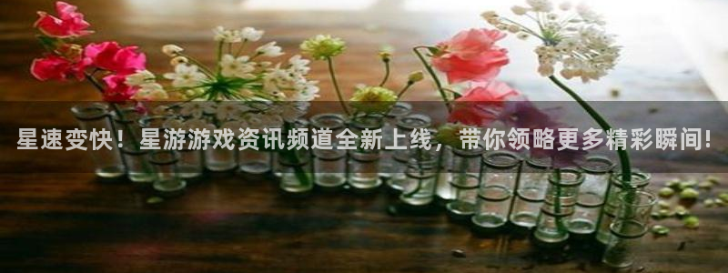蓝冠娱乐手机网页版登录：星速变快！星游游戏资讯频道全新上线，