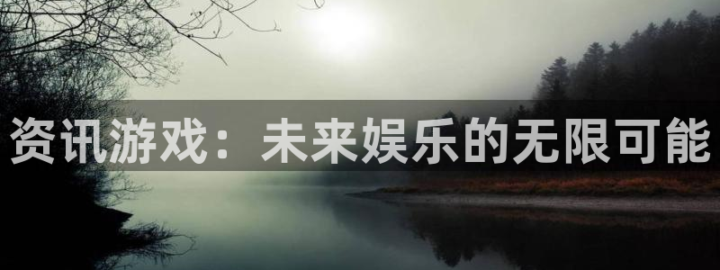 蓝冠在线测速官网：资讯游戏：未来娱乐的无限可能